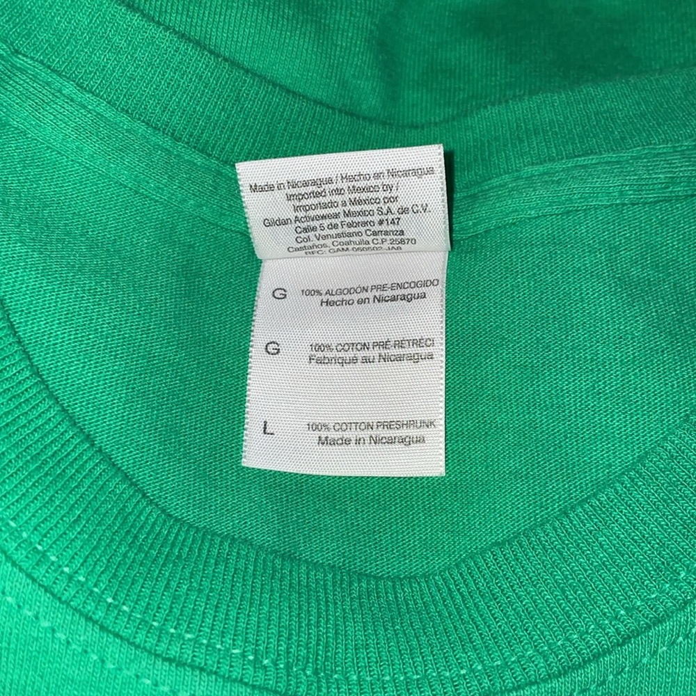 NWOT Minnesota North Stars Green T-Shirt.  Size Large. - Picture 5 of 5